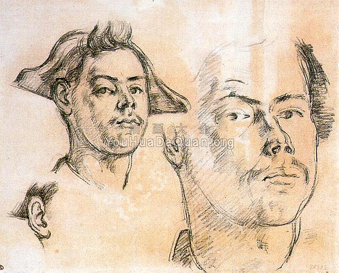 狂欢节习作 - 保罗·塞尚